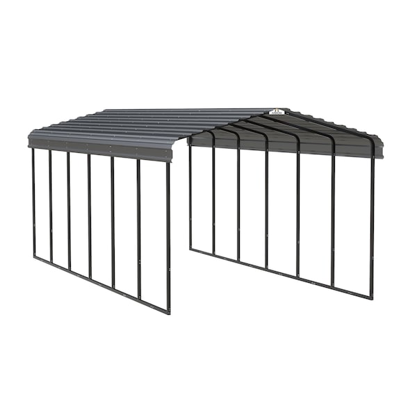 Arrow Storage Products Carport, 12 ft. x 29 ft. x 9 ft. Charcoal CPHC122909 - main